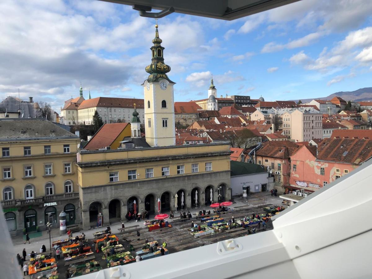 Apartman Downtown Dl Záhřeb Exteriér fotografie